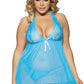 Lace Halter Babydoll