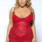 Garter Slip Obsessive Mesh Babydoll