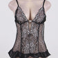 Floral See-Through Babydoll