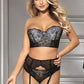 3 Piece Delicate lace Bra Set