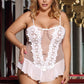 Stereoscopic Flower Lace Babydoll