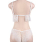 Black Lace Temptation 2pcs Bralette Lingerie Set