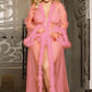 Plus Size Provence Long Mesh Robe