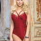 Flirty Eyes Lace Teddy