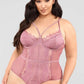 Plus Size Suzette Lace Teddy