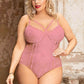 Plus Size Suzette Lace Teddy