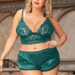 Plus Size Honest Mistake Lace Bralette Set