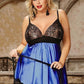 Feeling Blue Babydoll Set