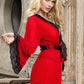 Plus Size Sheer Mesh and Lace Robe Set