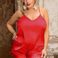 Elegant Satin Pajama Set
