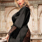 Bedroom Eyes Satin Robe