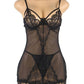 Flirty Black Babydoll Set