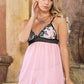 Fiercely Floral Babydoll Set