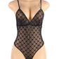 Plus Size Naughty List Deep Plunge Teddy