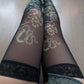 Obsidian Jade Snakes Stay Up Stockings