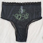 Obsidian Jade Snakes High Waist Undies