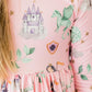 Once Upon a Time 3/4 Sleeve Pocket Twirl Dress