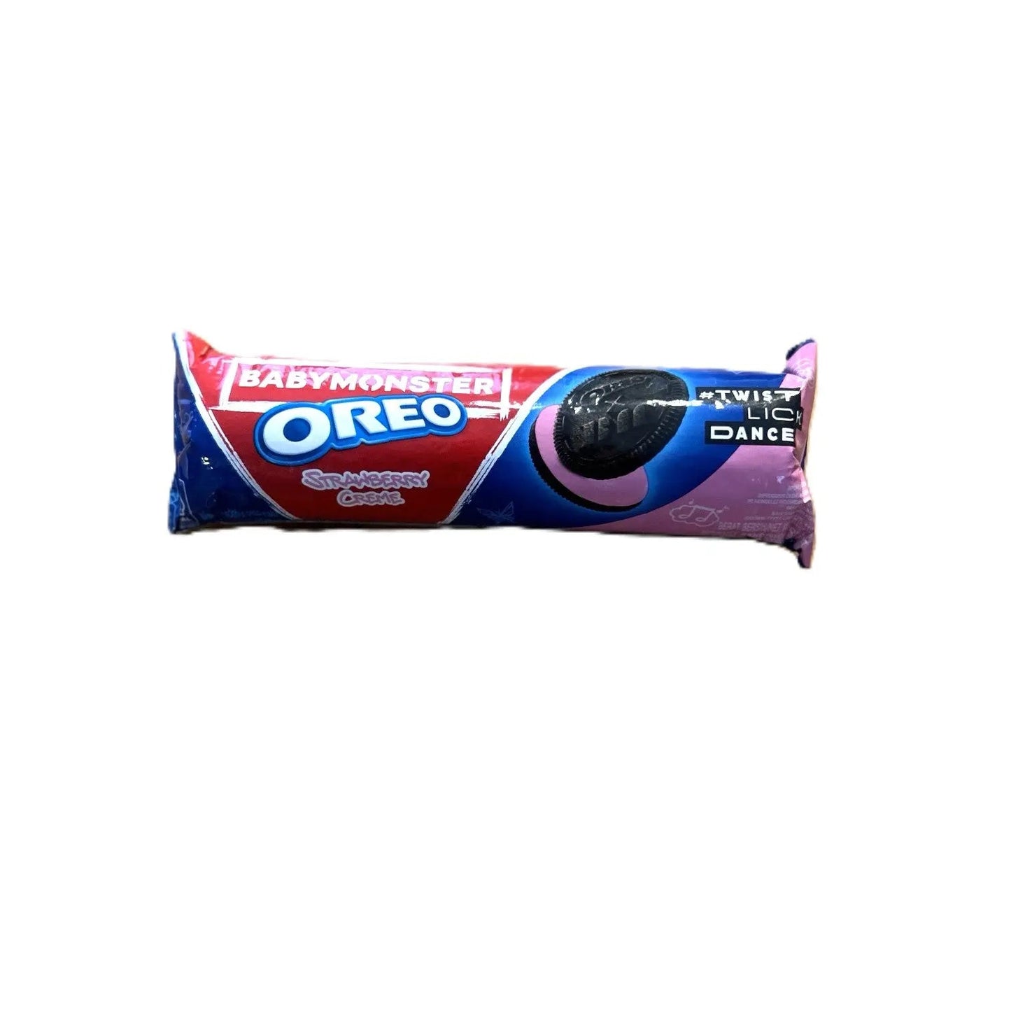 Oreo Baby Monster Strawberry Chocolate Sandwich Cookies – Limited Edition K-Pop Snack (Indonesia)