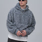 Oversized Bouclé Hoodie