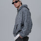 Oversized Bouclé Hoodie