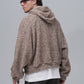 Oversized Bouclé Hoodie