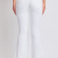 Women's Belted Flare Jeans