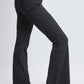 Women's Belted Flare Jeans