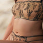 Kim Thong in Floral Embroidery on Jelly Fabric