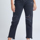 Women's Dream  Mom Fit Ankle Jeans