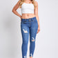 WannaBettaButt Ankle Jeans
