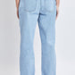 Women's Dream with Fold-Over Waist Low Rise Jeans