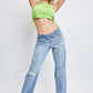 Women's Dream with Fold-Over Waist Low Rise Jeans