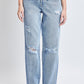 Women's Dream with Fold-Over Waist Low Rise Jeans