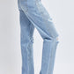 Women's Dream with Fold-Over Waist Low Rise Jeans