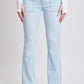 Flare Flap Back Pocket Jeans