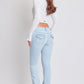 Flare Flap Back Pocket Jeans