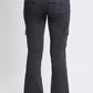 Women's Low Rise Cargo Flare Jean