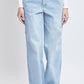 Dream Mid-Rise Utility Straight Leg Jeans
