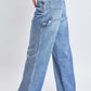 Dream Mid-Rise Utility Straight Leg Jeans