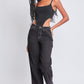Women's High Rise Carpenter Straight Leg Pants