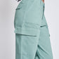 High Rise Straight Leg Cargo Pants