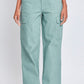 High Rise Straight Leg Cargo Pants
