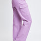 High Rise Straight Leg Cargo Pants