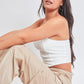 Women's  Nylon Cargo Pants With Bungee Hem