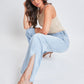 Dream 90s Straight Leg Slit Jeans