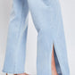 Dream 90s Straight Leg Slit Jeans