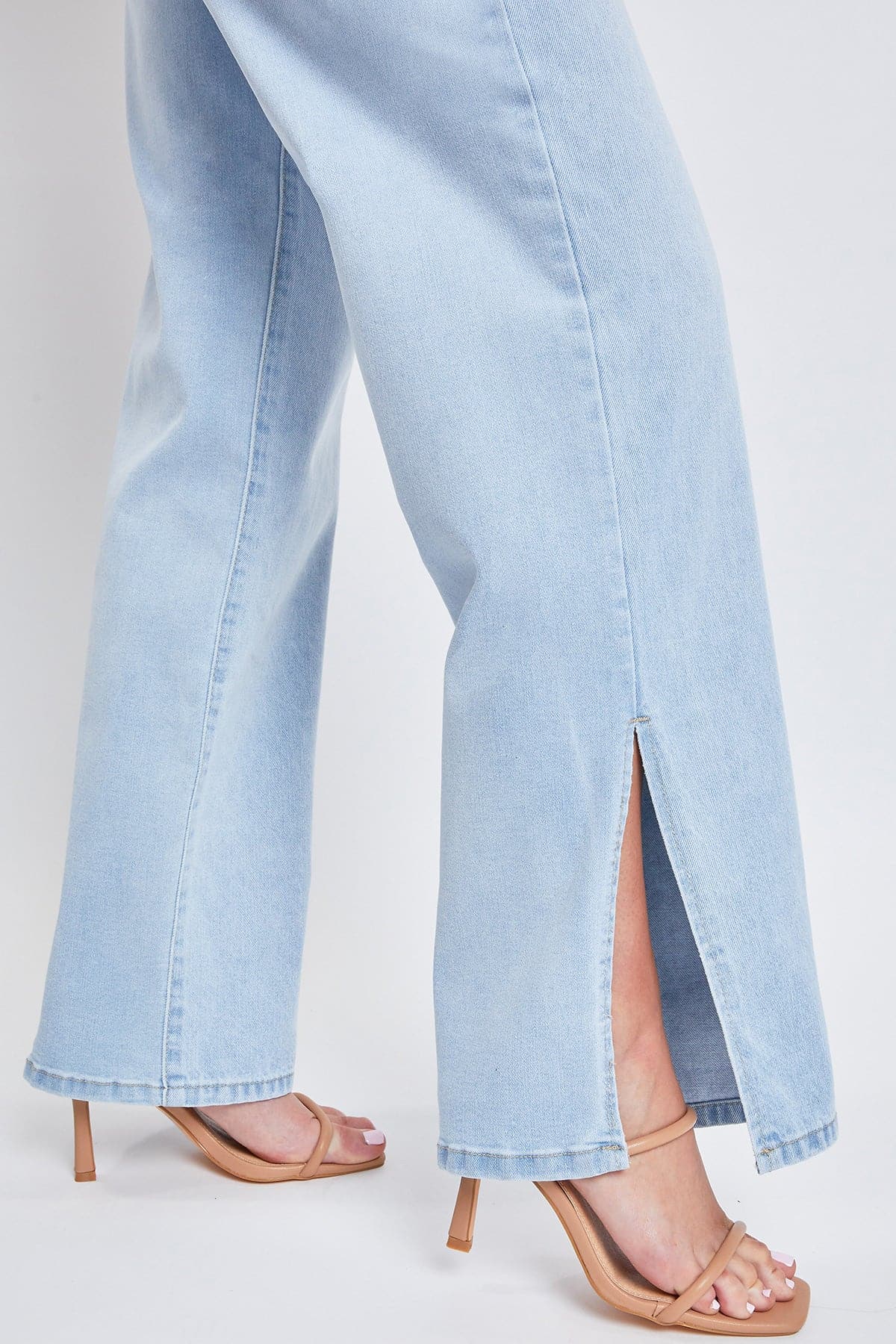 Dream 90s Straight Leg Slit Jeans