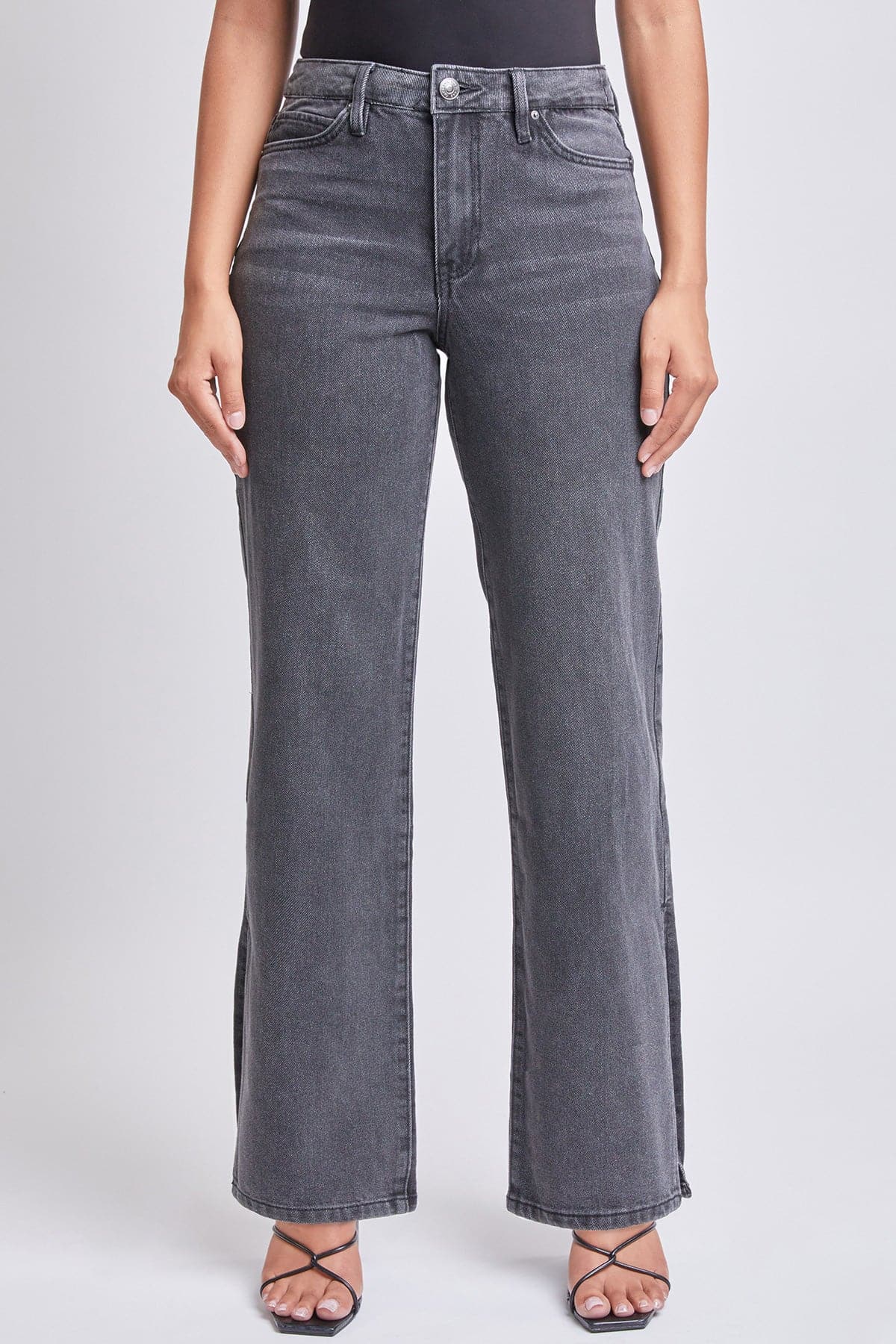 Dream 90s Straight Leg Slit Jeans