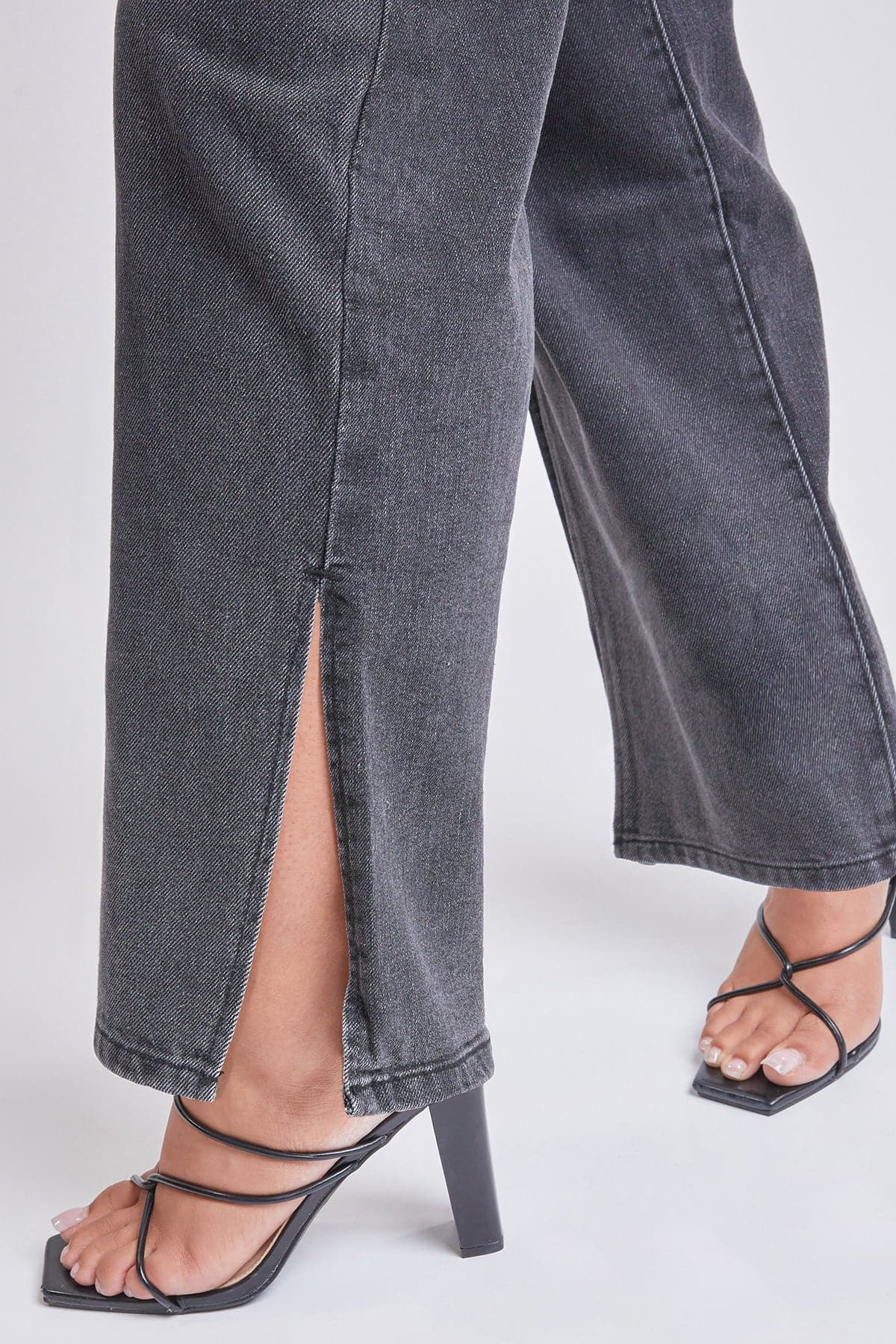 Dream 90s Straight Leg Slit Jeans