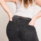 Dream 90s Straight Leg Slit Jeans